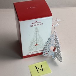 Vintage Hallmark Christmas Ornament, MIB, LOT N, Our Christmas Together, 2013