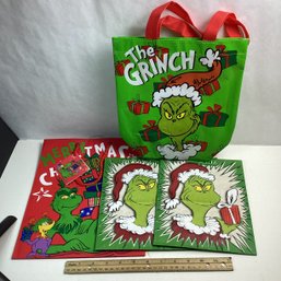 Vintage THE GRINCH Christmas Gift Bags