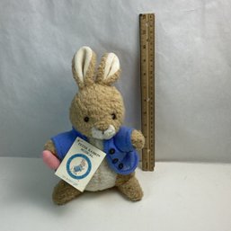 Vintage Musical Plush Peter Rabbit Toy, Works And Great Cond.