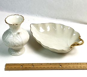 2 Pc Lenox Porcelain Lot