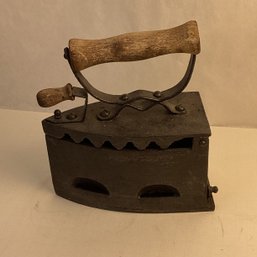 Antique Charcoal Sad Iron, Cast Iron