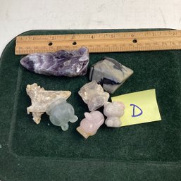 LOT D, Crystals, Minerals, Gem Stones