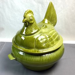 MCM California Pottery Chicken Tureen, C-40
