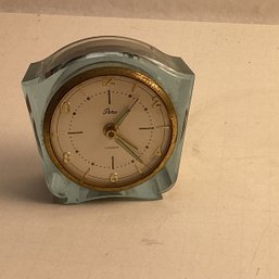 Vintage ARTCO Luminous Wind Up Mechanical Alarm Clock, Working Cond.