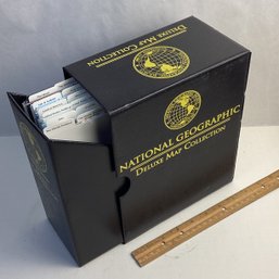 Complete 2007 National Geographic Map Set In Box, 30 Maps