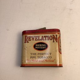 Vintage Tobacco Tin, Revelation