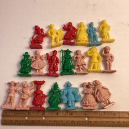 20 Celluloid Figures From 1960s-1970s, Different Countries, All Different