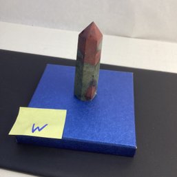 Genuine Crystal Point, LOT W, Dragon Bloodstone