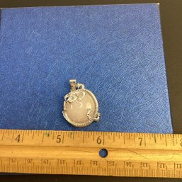 Genuine Crystal Pendant, LOT 6, Dragon With Rose Quartz, With Waxed Cord