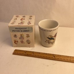 Vintage Beatrix Potter Beaker Style Cup, MIB, Wedgwood