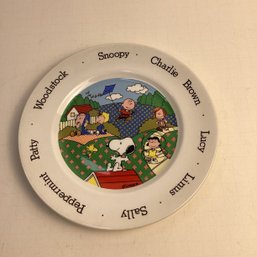Johnson Bros. Ceramic Peanuts Character Plate