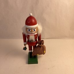 Vintage Wooden Christmas Nutcracker, E. M. Merck, Germany, 8 Inch