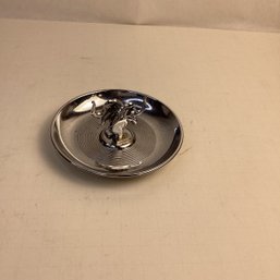 MCM Chrome Ashtray, Elephants, Pincherette, Hamilton Products