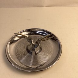 MCM Chrome Ashtray, Penguins, Pincherette, Hamilton Products