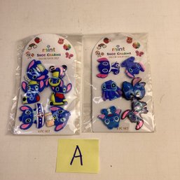 LILO And Stitch Shoe Charms, New In Package, LOT A