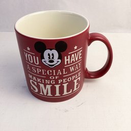 Walt Disney Large Ceramic Coffee Mug, Mickey Mouse, Making People Smile