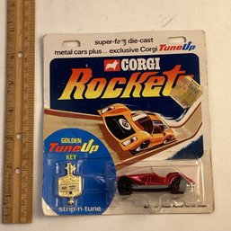 Corgi Rockets Die Cast Car W/ Tune Up Key, MOC