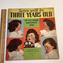 1950s Dionne Quintuplets Book