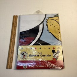 Vintage Mickey Mouse Shower Curtain, Brand New, Sealed,