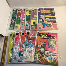 Vintage Donald Duck Comic Books, Sequential, Walt Disneys Comics And Stories, 35 Cents