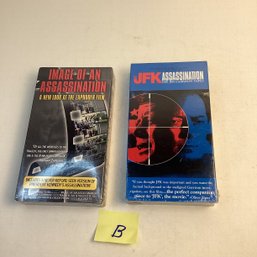 Vintage VHS Tapes, LOT B, Sealed, JFK Assassination