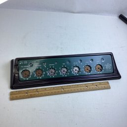 Antique Lightning Adding Machine In Heavy Bakelite Holder, Mint And Working Condition