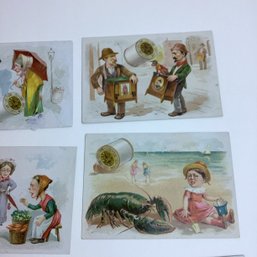 Antique Trade Cards, Advertising, LOT A, Sewing, Thread, J.P. Coats