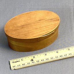 Well Crafted Wooden Music Box, Reuge (swiss), Works, Sounds Lovely