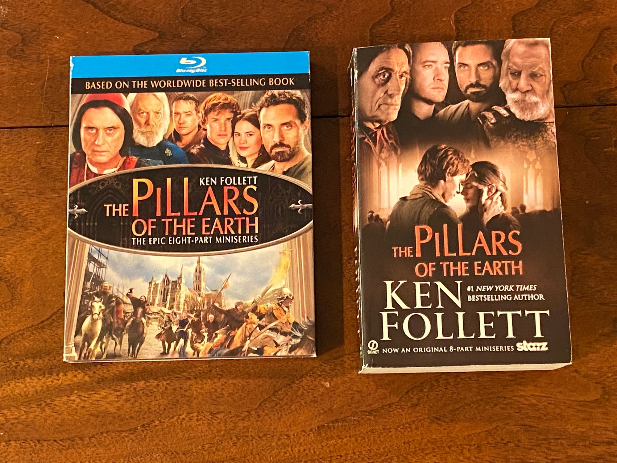 Ken Follett The Pillars Of The Earth New Sealed Blu-Ray &The Pillars Of