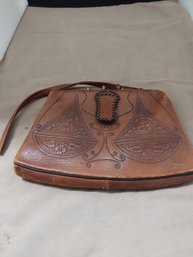 Embossed Leather Purse