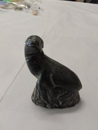 A Wolf Original Hand Carved Soapstone Seal