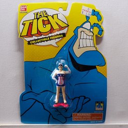 Vintage (Bandai) The Tick Collectible Action Figure 'American Maid' NEW In Packaging