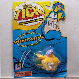 Vintage (Bandai) The Tick Collectible Action Figure Windups 'Submarine Sewer Urchin' NEW In Packaging
