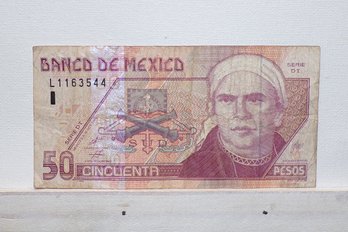 Bank Of Mexico, 50 Pesos