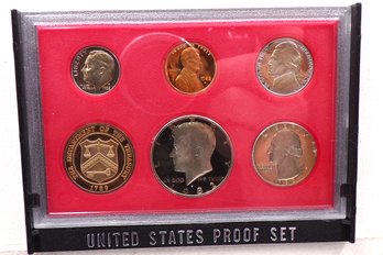 1982-S United States Proof Set (5 Coins & 1 Token) GEM Cameo Brilliant Uncirculated, OGP