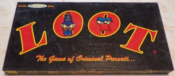 Vintage 1993 Board Game 'LOOT' - The Game Of Criminal Pursuit By Pearltime Games, Autographed