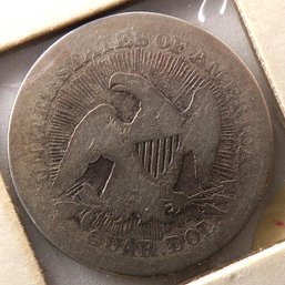 1853 Seated Liberty Silver Quarter Dollar (Type 2, Arrows And Rays)