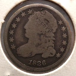 1836 Capped Bust Silver Dime