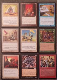 9 (Nine) Magic The Gathering Cards