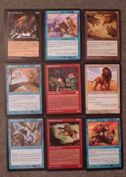 9 (Nine) Magic The Gathering Cards