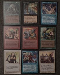 9 (Nine) Magic The Gathering Cards