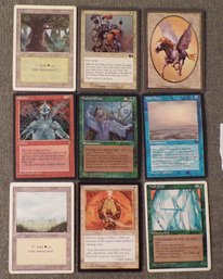 9 (Nine) Magic The Gathering Cards