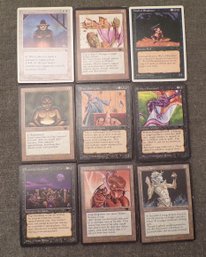 9 (Nine) Magic The Gathering Cards
