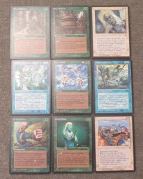 9 (Nine) Magic The Gathering Cards