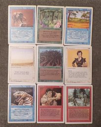 9 (Nine) Magic The Gathering Cards