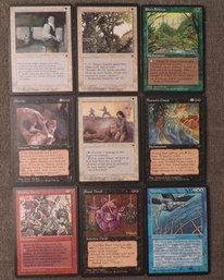 9 (Nine) Magic The Gathering Cards