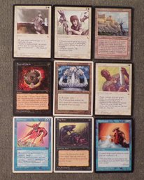 9 (Nine) Magic The Gathering Cards
