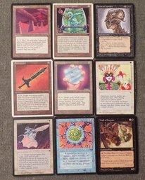 9 (Nine) Magic The Gathering Cards