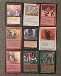 9 (Nine) Magic The Gathering Cards