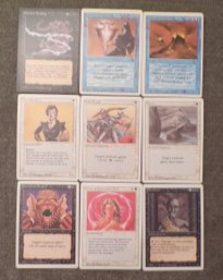 9 (Nine) Magic The Gathering Cards